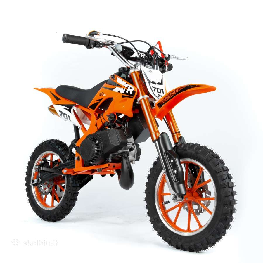 Mini krosinis motociklas 50cc su el starteriu - nuotraukos Nr. 8