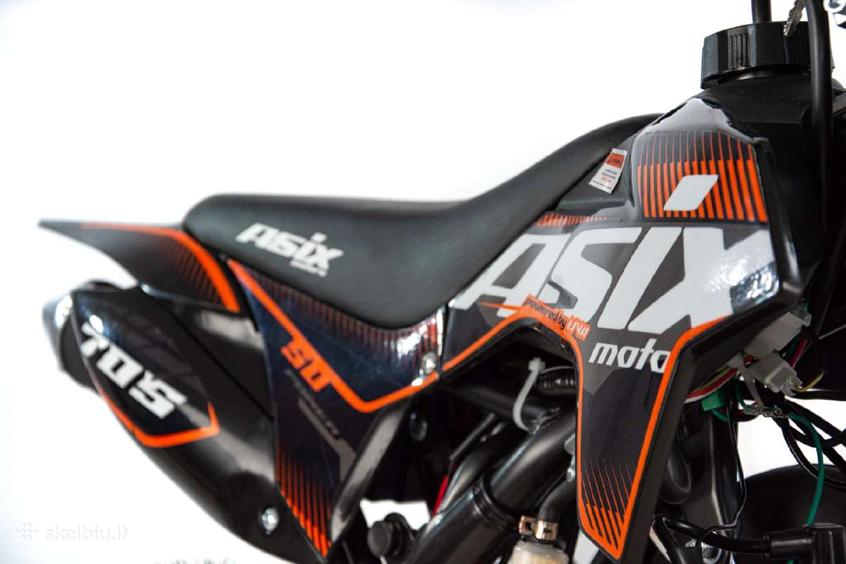 Mini krosinis motociklas Asix-705 50cc - nuotraukos Nr. 21