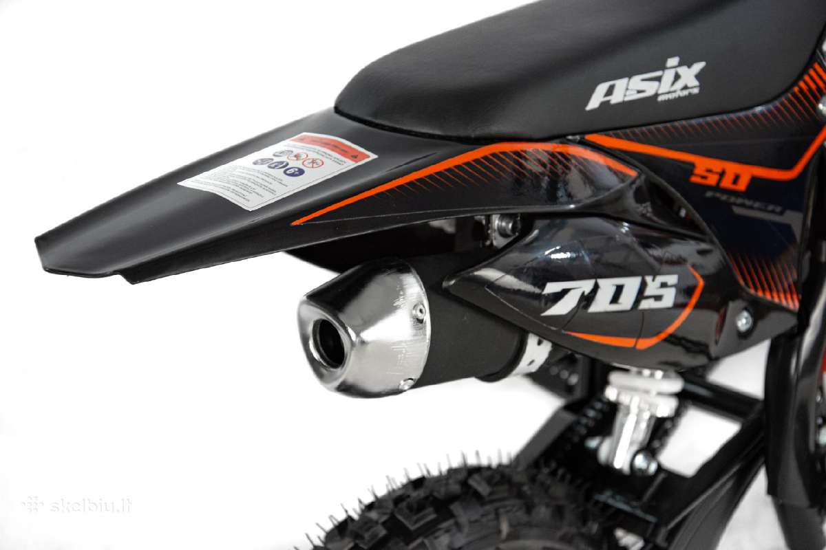 Mini krosinis motociklas Asix-705 50cc - nuotraukos Nr. 25