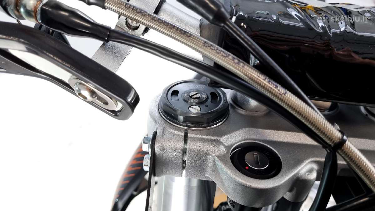 Krosinis motociklas 300cc 21"/18" Asix Xb-39 su el - nuotraukos Nr. 10