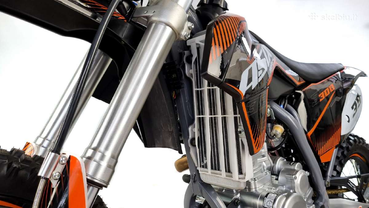 Krosinis motociklas 300cc 21"/18" Asix Xb-39 su el - nuotraukos Nr. 12