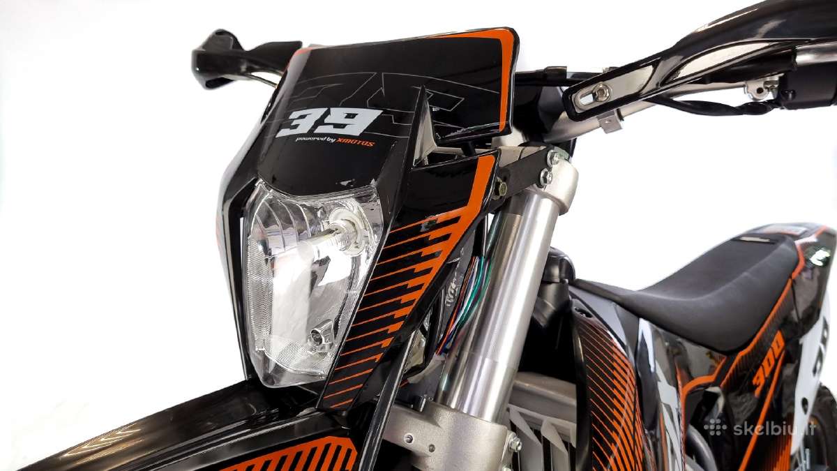 Krosinis motociklas 300cc 21"/18" Asix Xb-39 su el - nuotraukos Nr. 13