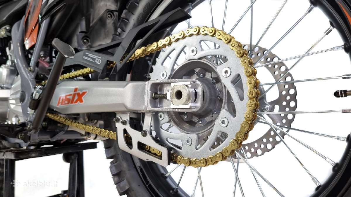 Krosinis motociklas 300cc 21"/18" Asix Xb-39 su el - nuotraukos Nr. 14