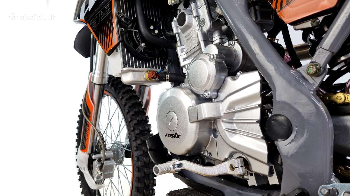 Krosinis motociklas 300cc 21"/18" Asix Xb-39 su el - nuotraukos Nr. 16