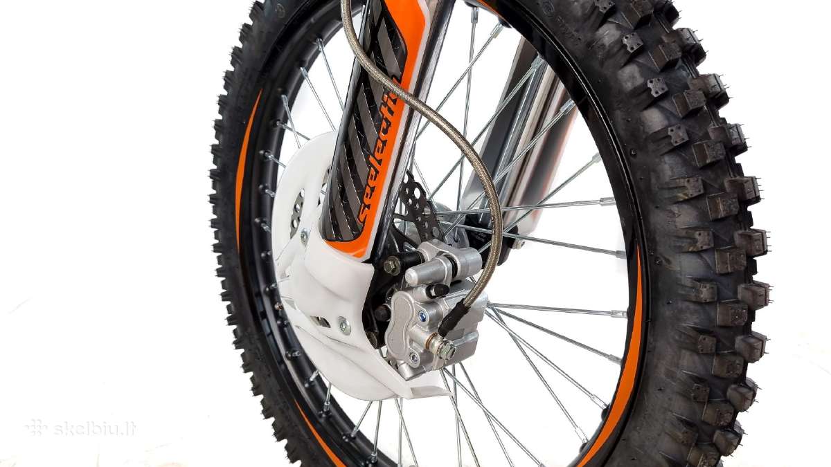 Krosinis motociklas 300cc 21"/18" Asix Xb-39 su el - nuotraukos Nr. 17