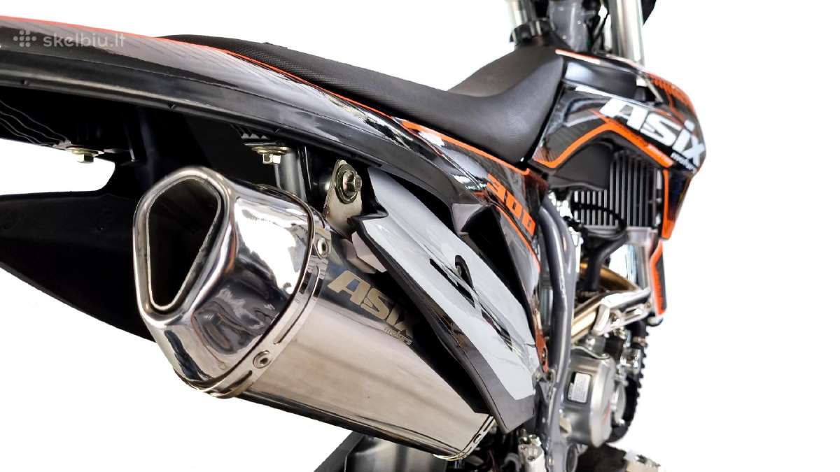 Krosinis motociklas 300cc 21"/18" Asix Xb-39 su el - nuotraukos Nr. 18