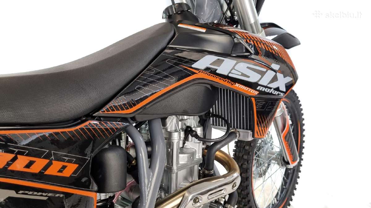 Krosinis motociklas 300cc 21"/18" Asix Xb-39 su el - nuotraukos Nr. 21