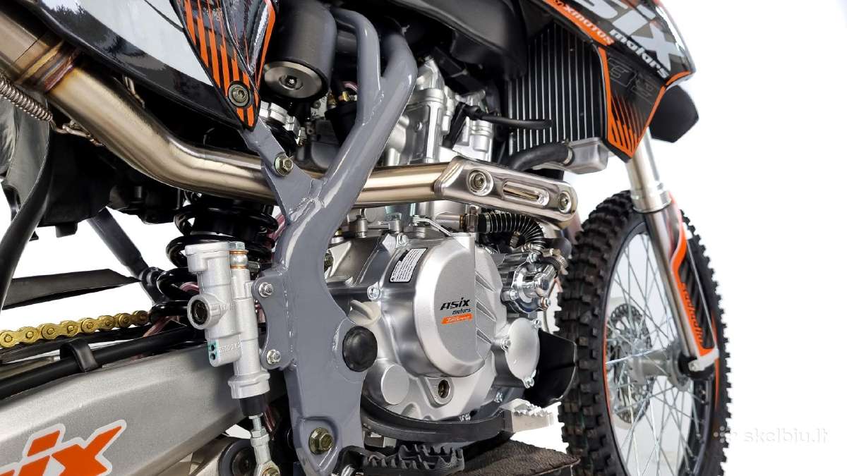 Krosinis motociklas 300cc 21"/18" Asix Xb-39 su el - nuotraukos Nr. 23