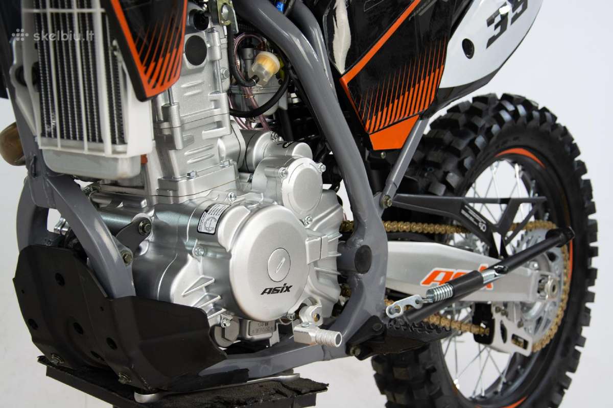 Krosinis motociklas 300cc 21"/18" Asix Xb-39 su el - nuotraukos Nr. 27