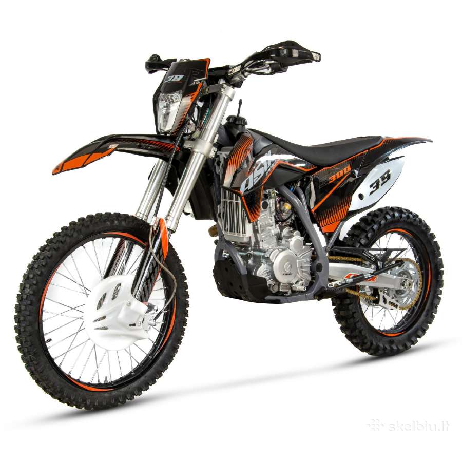 Krosinis motociklas 300cc 21"/18" Asix Xb-39 su el - nuotraukos Nr. 3
