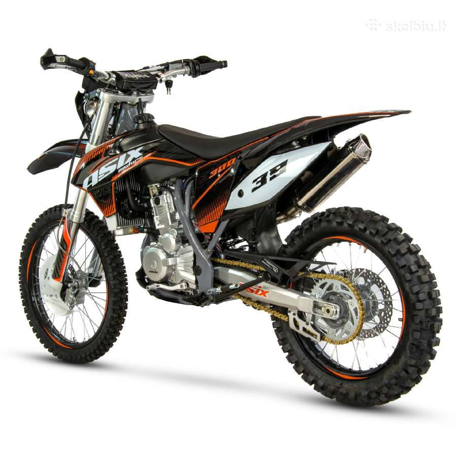 Krosinis motociklas 300cc 21"/18" Asix Xb-39 su el - nuotraukos Nr. 4