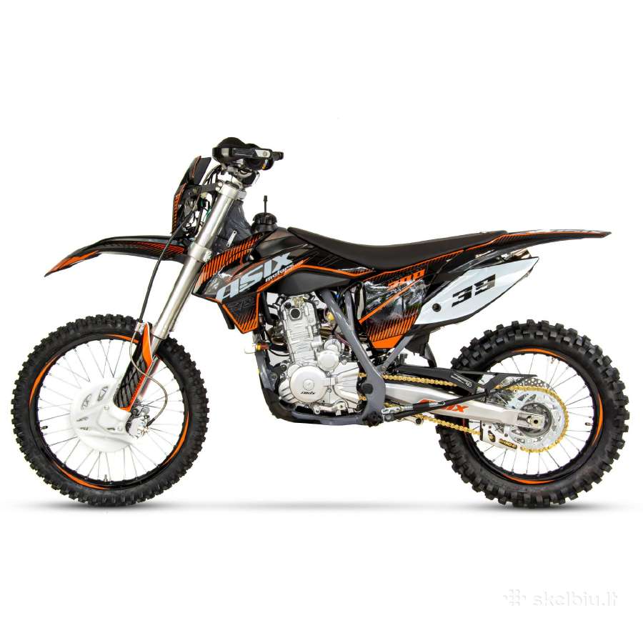 Krosinis motociklas 300cc 21"/18" Asix Xb-39 su el - nuotraukos Nr. 7