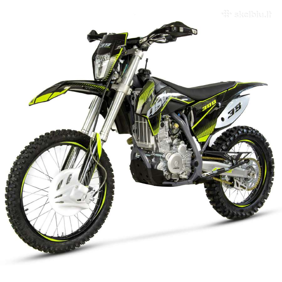 Krosinis motociklas 300cc 21"/18" Asix Xb-39 su el - nuotraukos Nr. 30