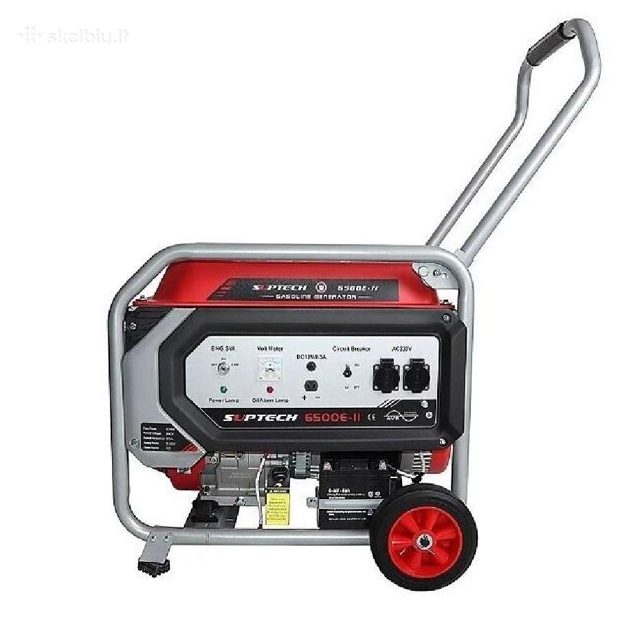 Benzininis elektros generatorius 5.5kw/5.0kw Supte - nuotraukos Nr. 2