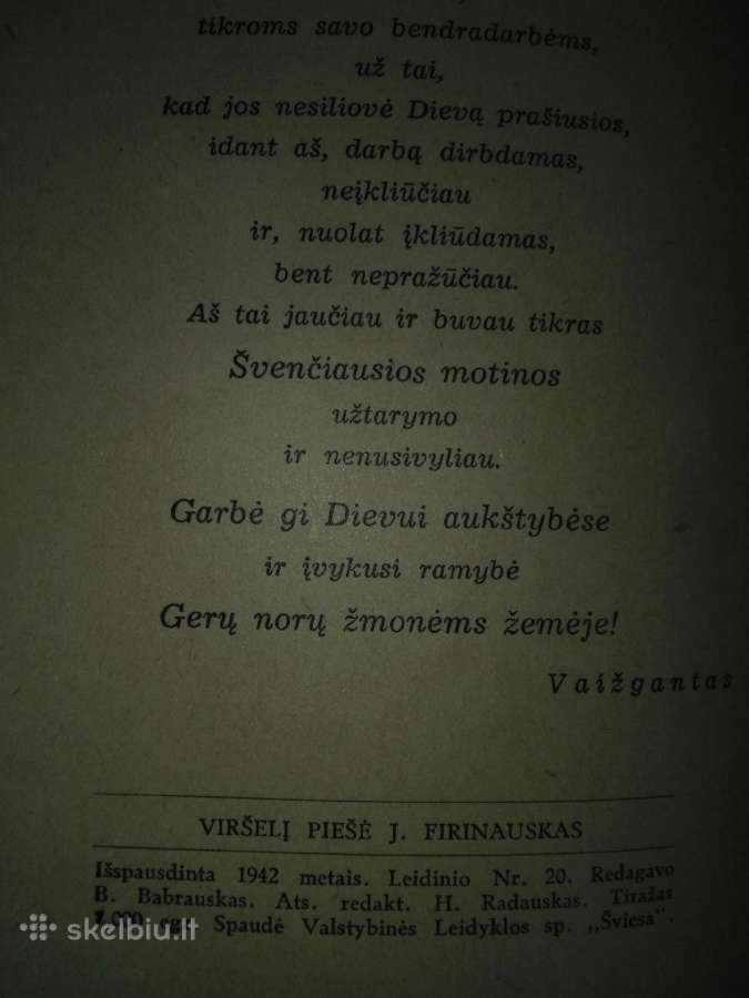 95. Juozas Tumas Vaižgantas Merkelis A. - nuotraukos Nr. 2