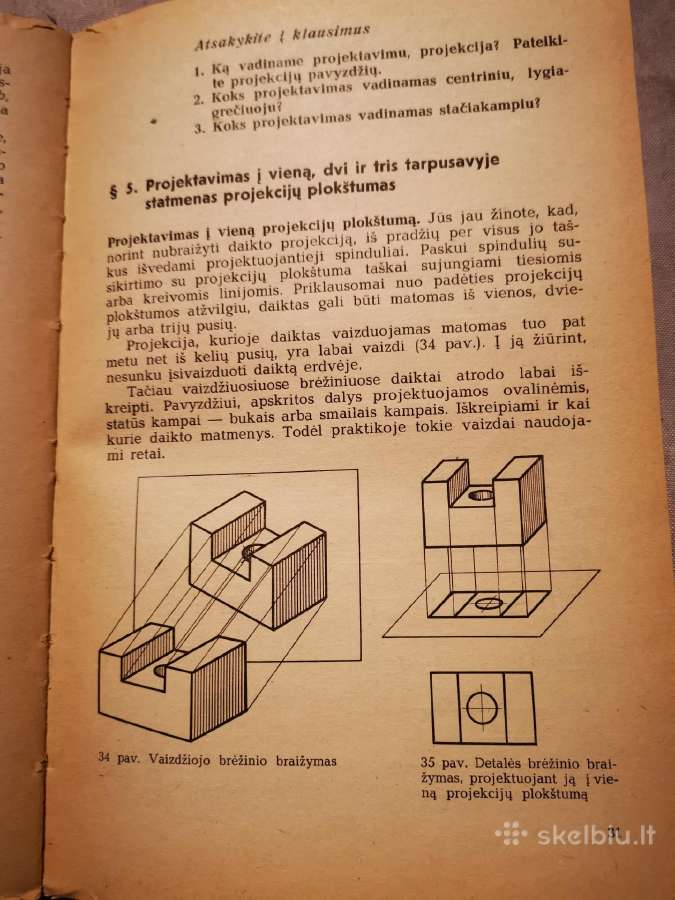 1973 m. braižybos vadovėlis - nuotraukos Nr. 5