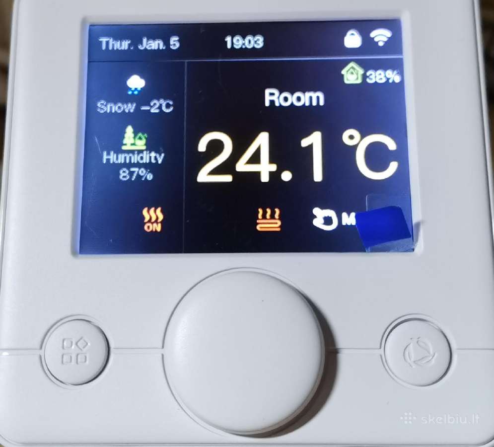 Išmanus WiFi termoreguliatorius Tuya apps - nuotraukos Nr. 6