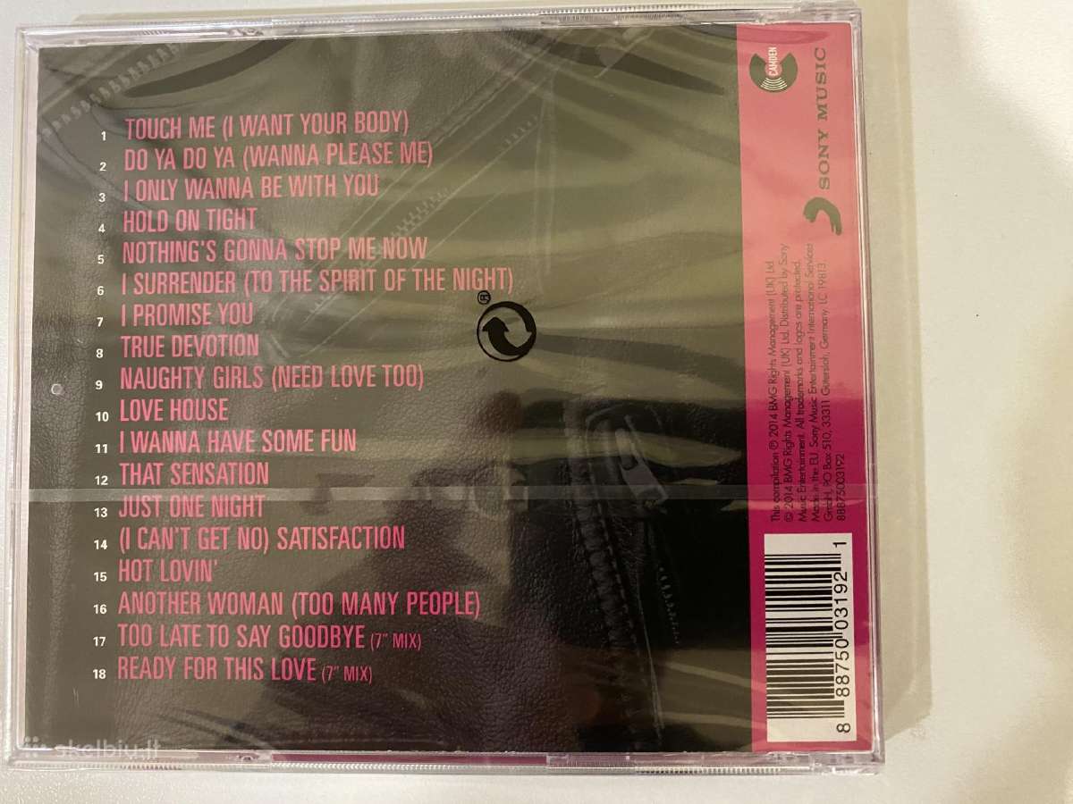 Originalus Samanta Fox "The Best Of " Touch Me - nuotraukos Nr. 2