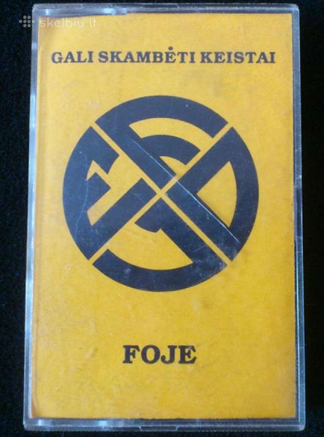 Perku Foje kasetę Gali Skambėti Keistai (1991 m.)