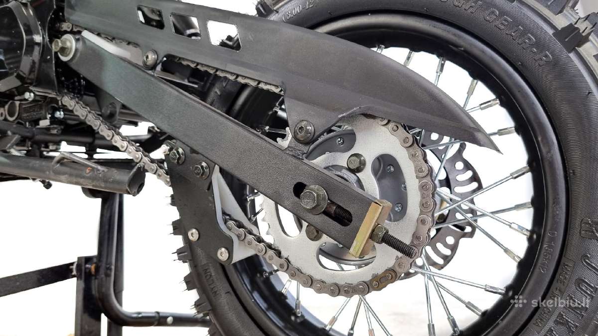 Krosinis motociklas 14/12 125cc su el starteriu! - nuotraukos Nr. 28