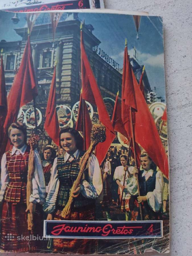 Seni žurnalai,jaunimo gretos"1954
