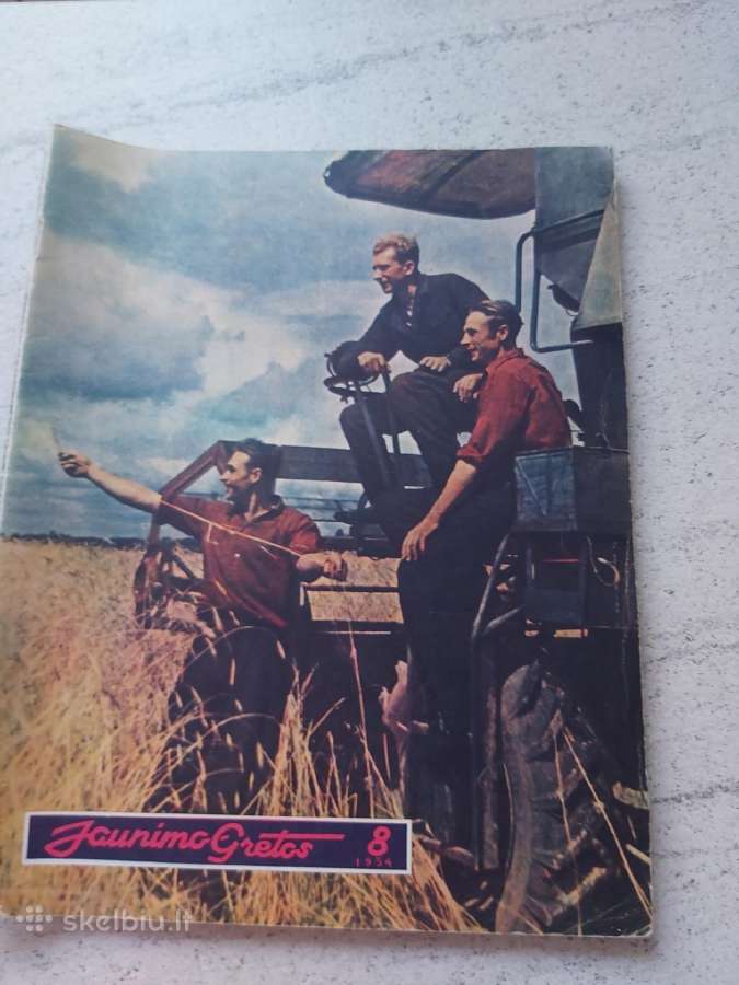 Seni žurnalai,jaunimo gretos"1954 - nuotraukos Nr. 4