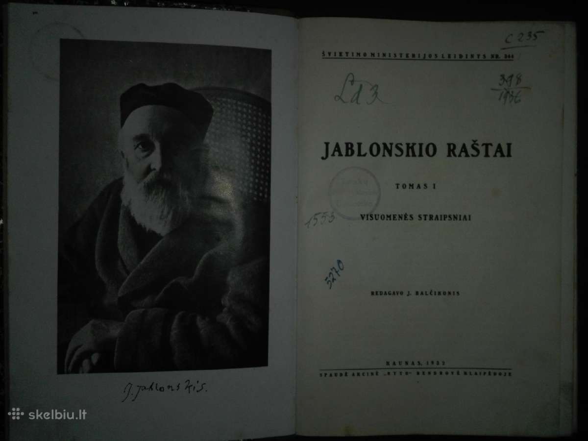 168. Jablonskio Raštai Visuomenės Straipsniai - nuotraukos Nr. 2