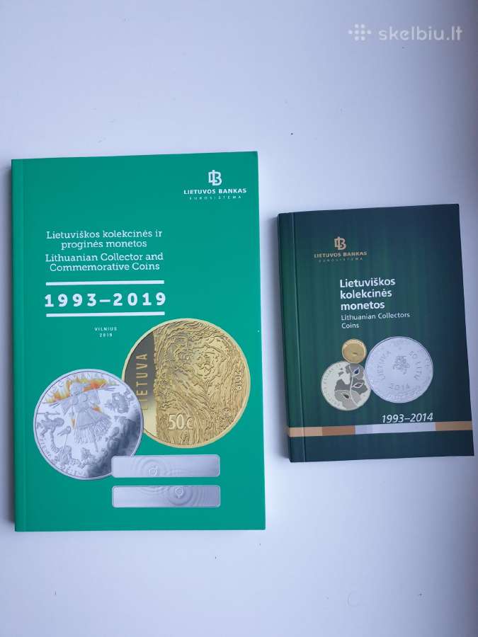 Lietuviškos kolekcinės monetos knygutės