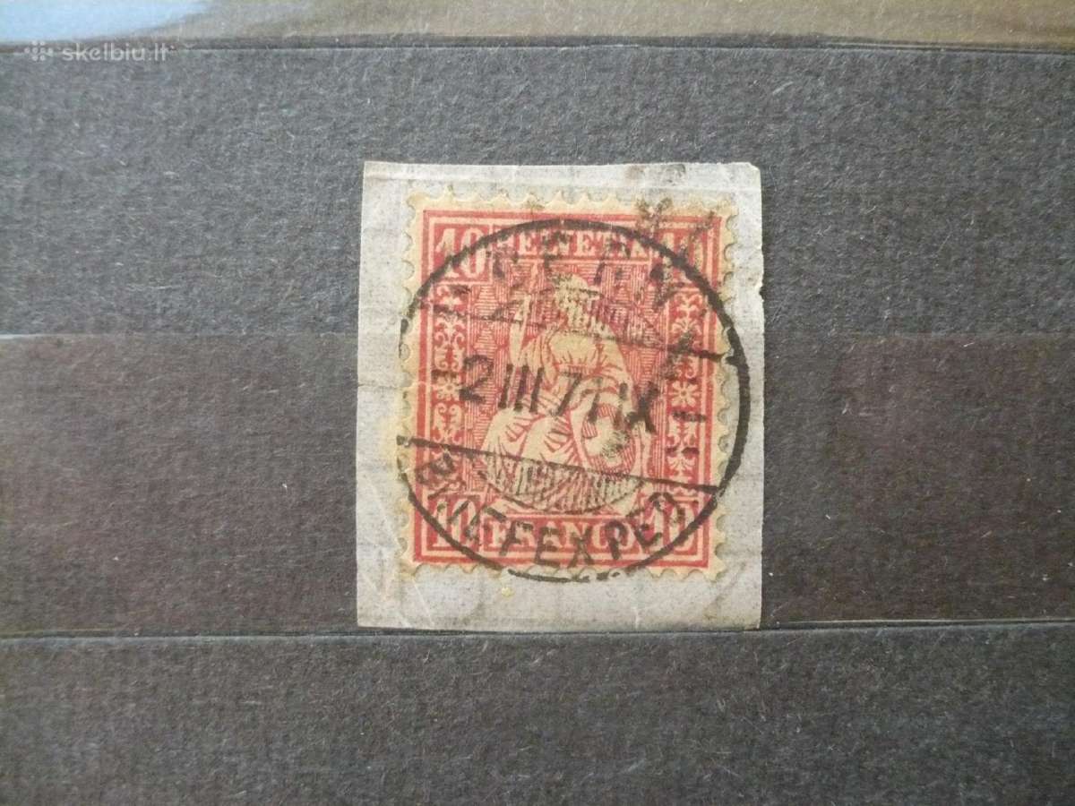1867 Helvetija – naujos vertybės ir spalvos