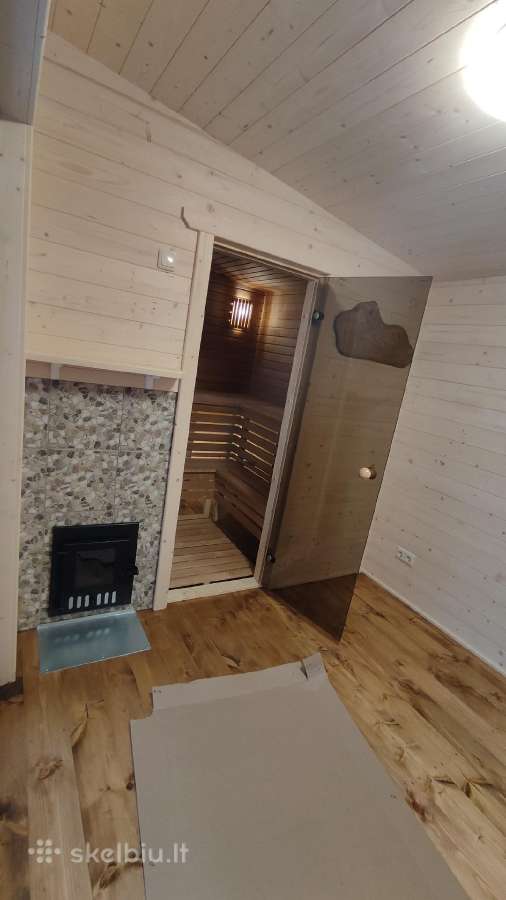 Karkasinė pirtis,sauna yra galimybė apžiūrėti. - nuotraukos Nr. 3