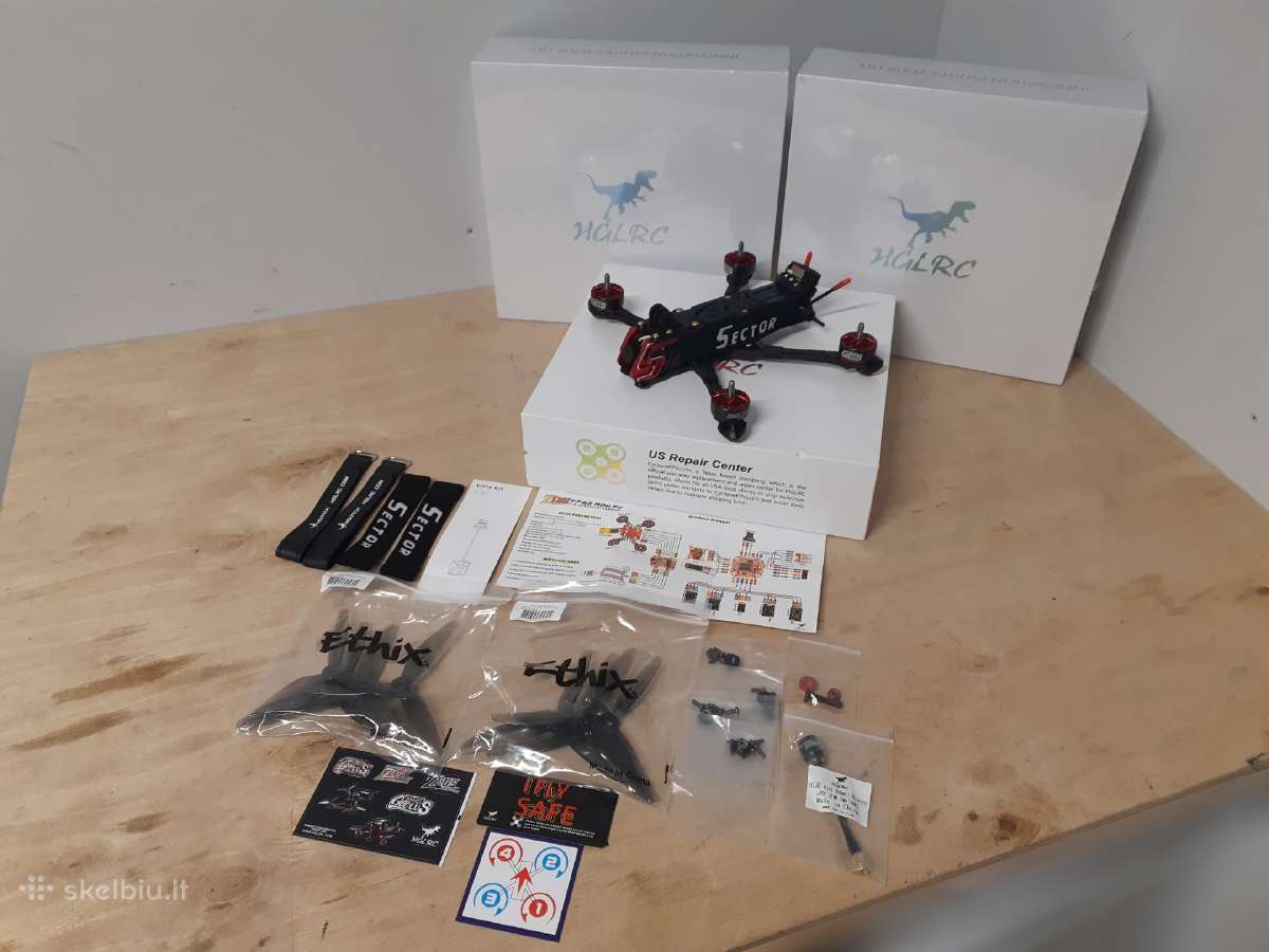 Nauji Hglrc Sector D5 Dji HD 6s GPS fpv dronai - nuotraukos Nr. 2