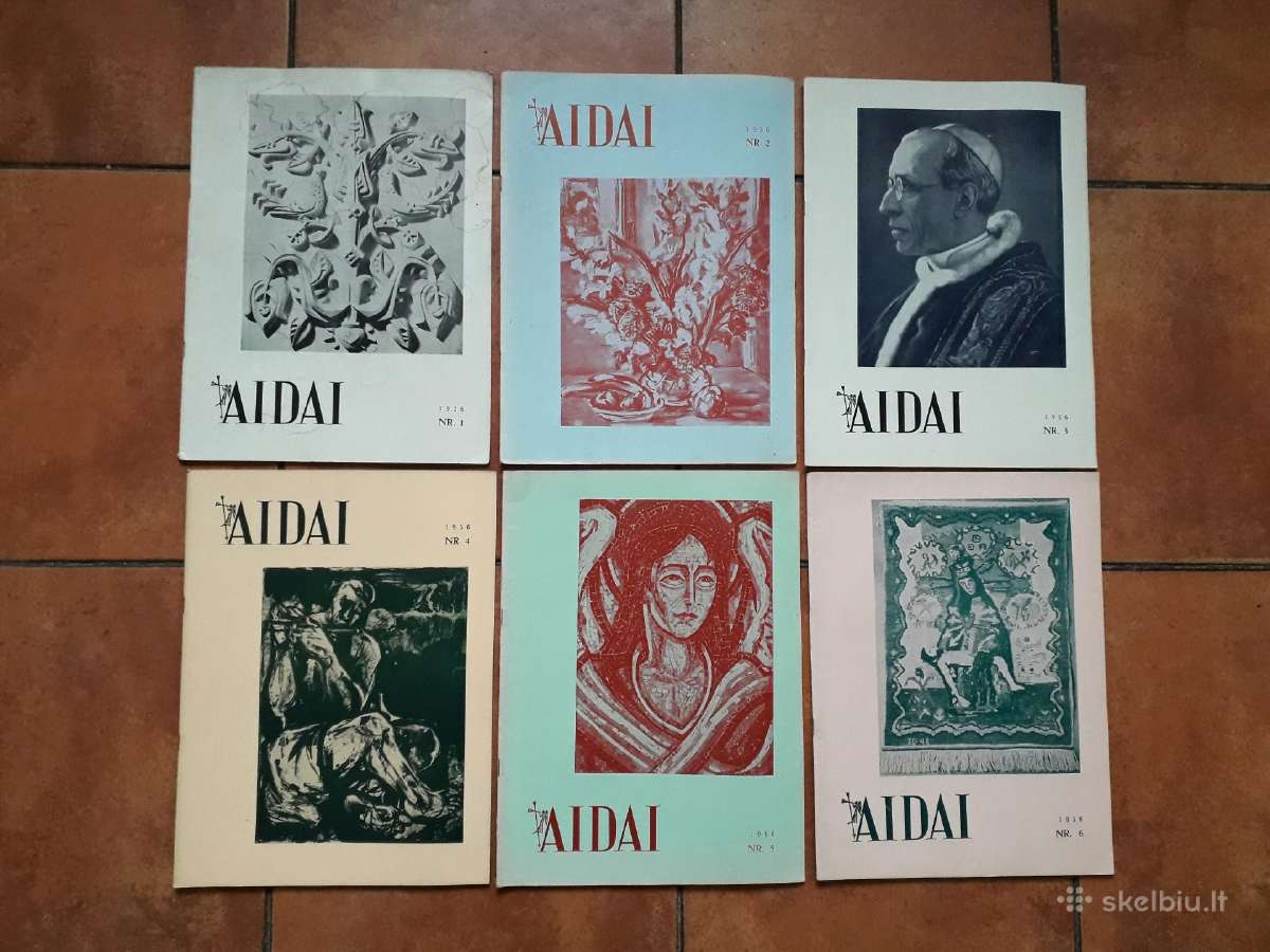 Literatūros ir meno žurnalas "Aidai" JAV 1956m.