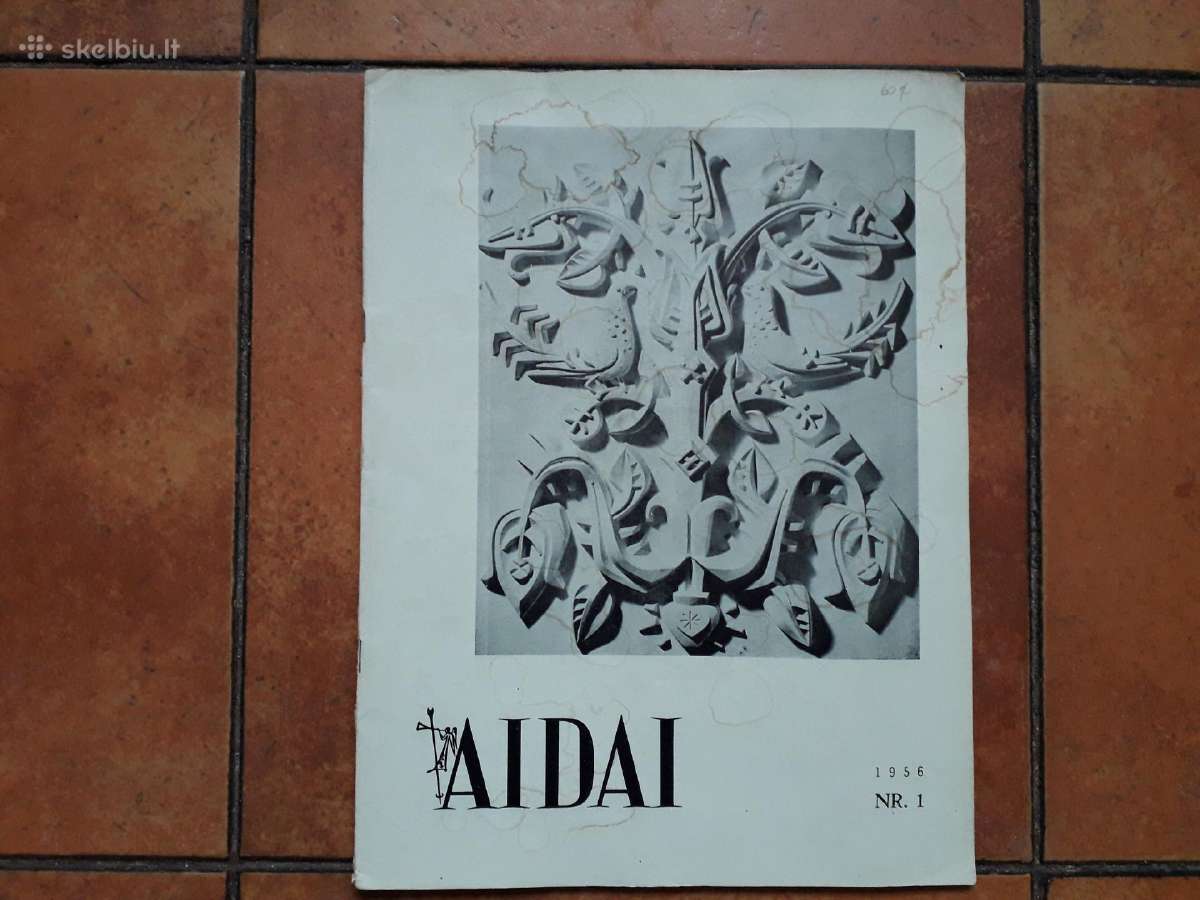 Literatūros ir meno žurnalas "Aidai" JAV 1956m. - nuotraukos Nr. 2