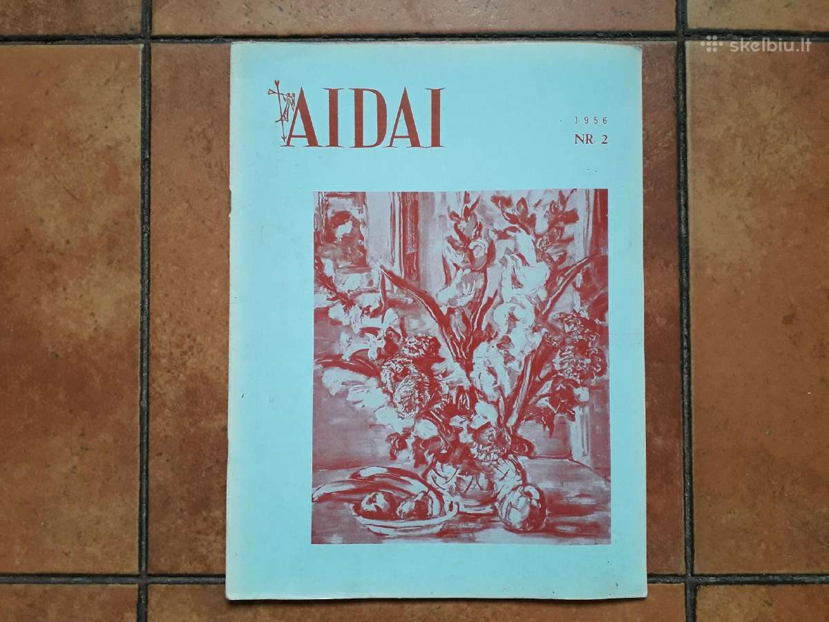 Literatūros ir meno žurnalas "Aidai" JAV 1956m. - nuotraukos Nr. 8