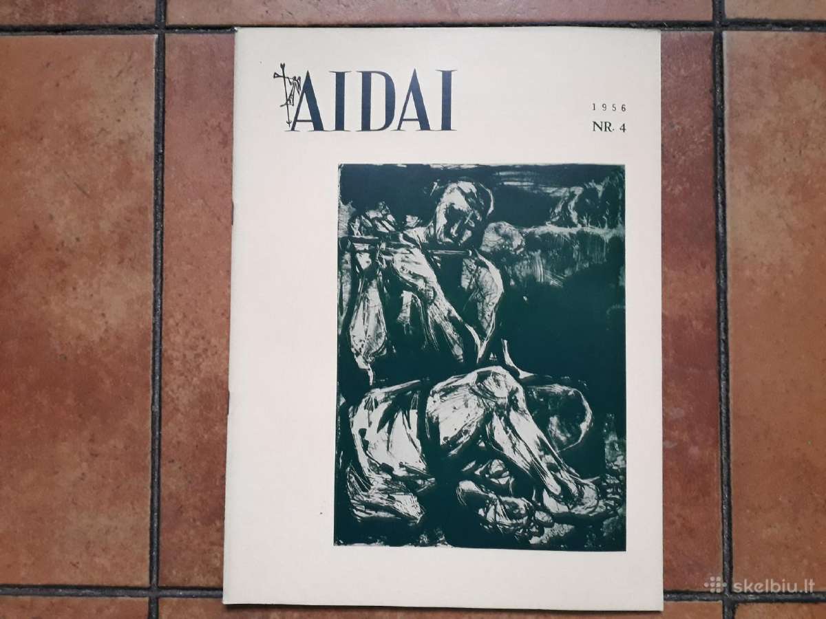 Literatūros ir meno žurnalas "Aidai" JAV 1956m. - nuotraukos Nr. 19