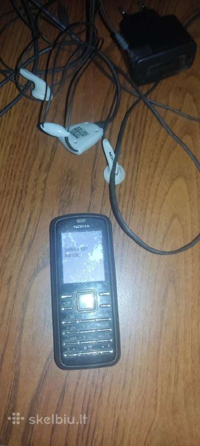 Nokia 6080 juodas