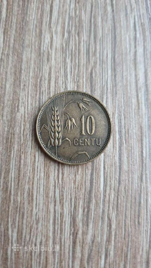 1925 metų smetoniški 10 centų