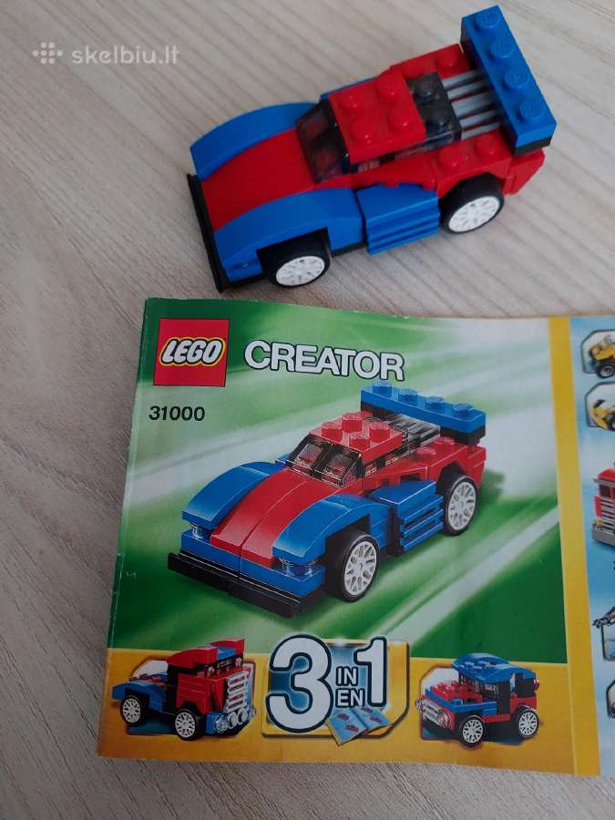 Lego Creator 31, 31000, naudota.
