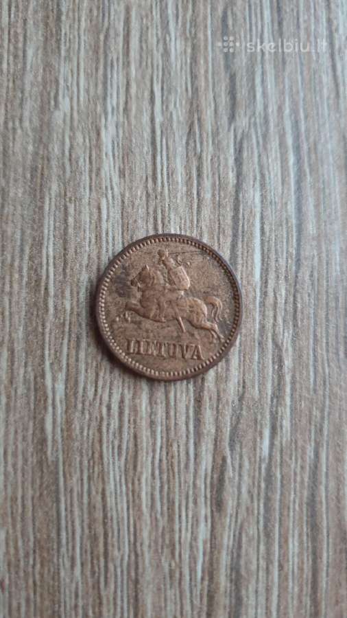 1936 metų 1 centas - nuotraukos Nr. 2