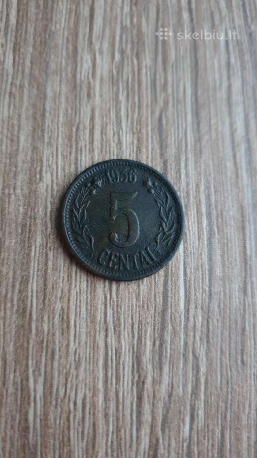 1936 m. 5 centai