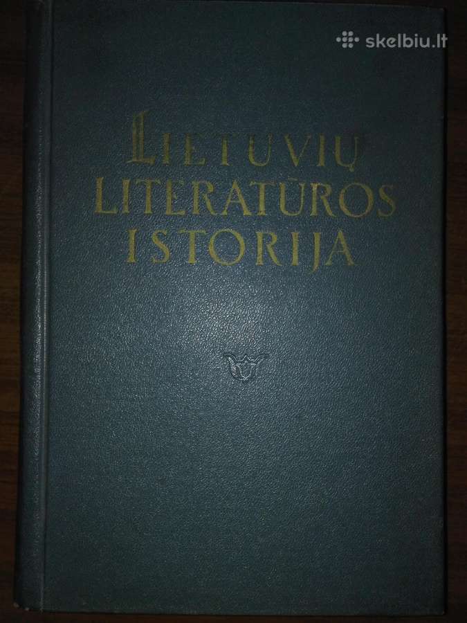 179., 180. ir 182 Lietuvių Literatūros Istorija