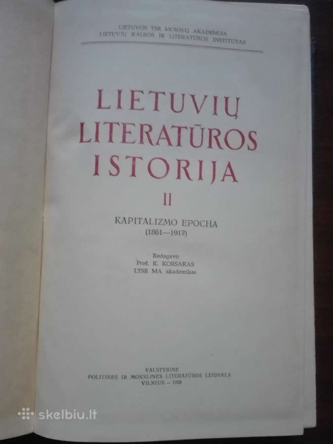 179., 180. ir 182 Lietuvių Literatūros Istorija - nuotraukos Nr. 2