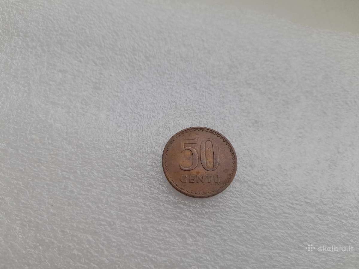 Lietuva 50 centai 1991 m.