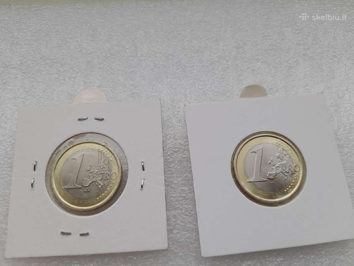 San Marino 1€ monetos 2vnt.7€ - nuotraukos Nr. 4