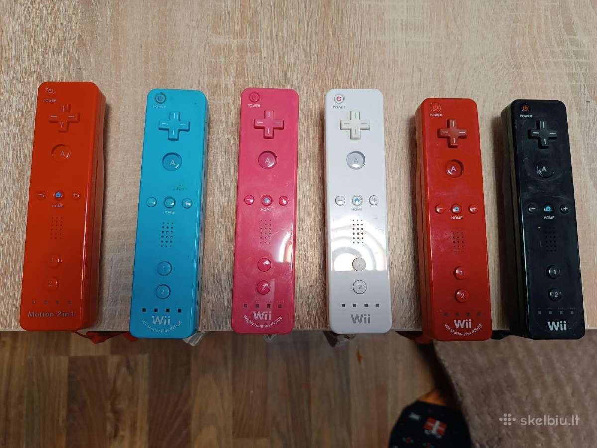 Nintendo wii pulteliai, ir kitos dalys