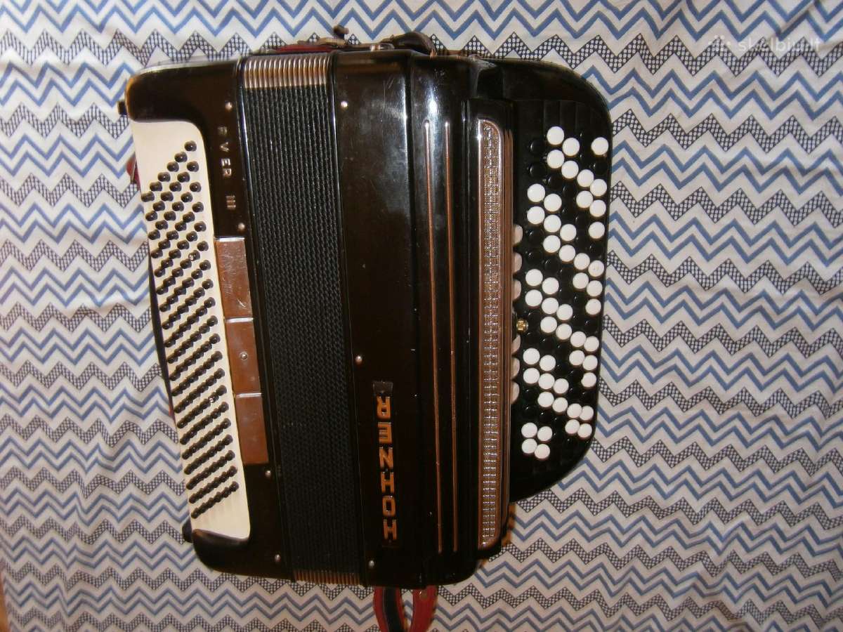 Hohner Bajanai, akordeonai. - nuotraukos Nr. 2