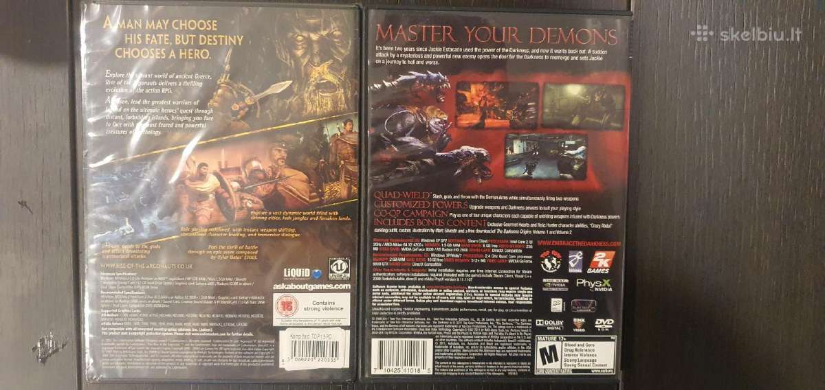 The Darkness II Limited Edition Pc Rise of the - nuotraukos Nr. 2