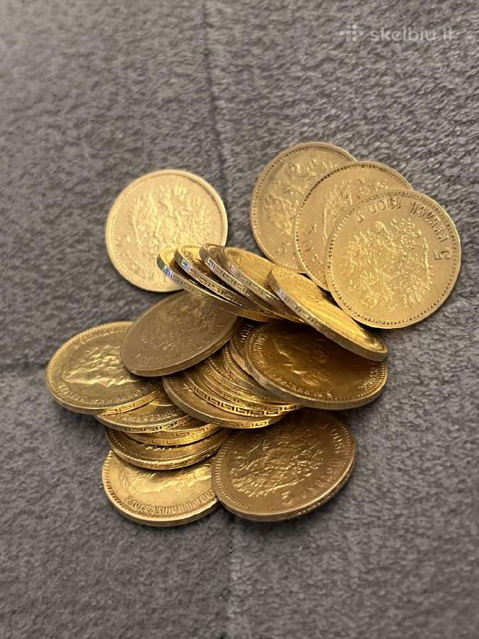 Perku auksines monetas