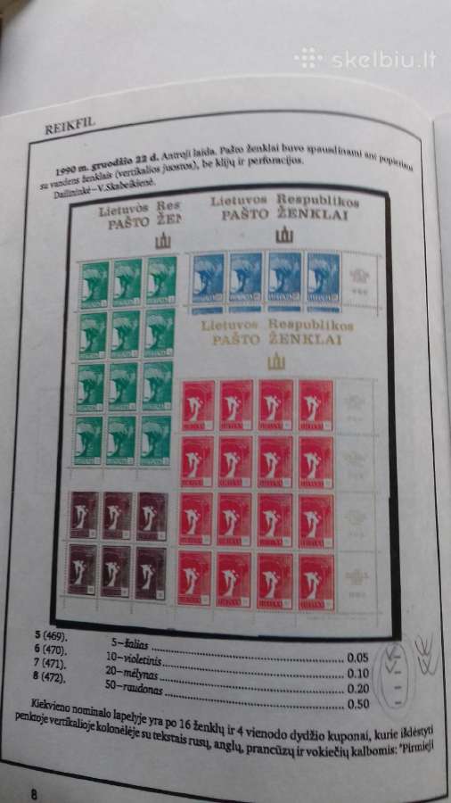 Katalogas.1990-1991 Lietuva. - nuotraukos Nr. 6