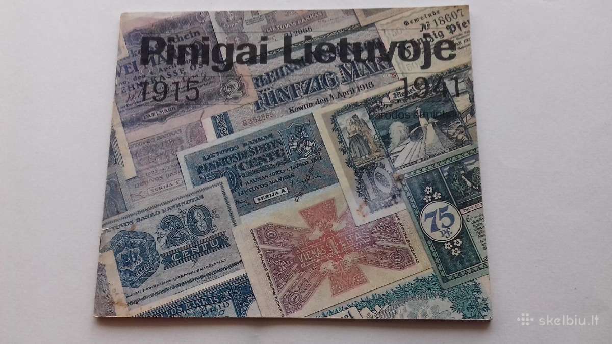 Pinigai Lietuvoj.1915-1941m.